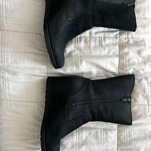 UGG wedge lined boots 8.5